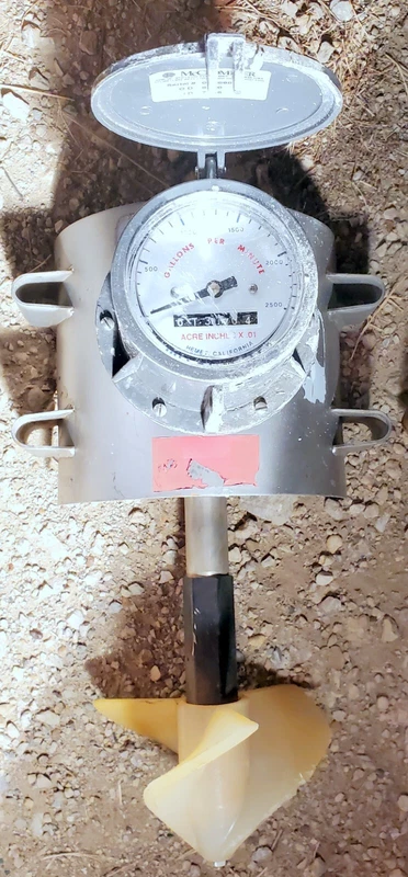 8" McCrometer Propeller Flow Meter - Used - Retails For 95.00