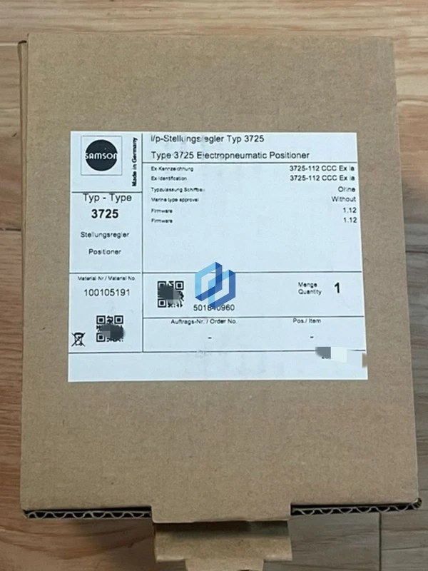 Brand NEW SAMSON 3725 Valve Positioner FedExDHL SAMSON 3725