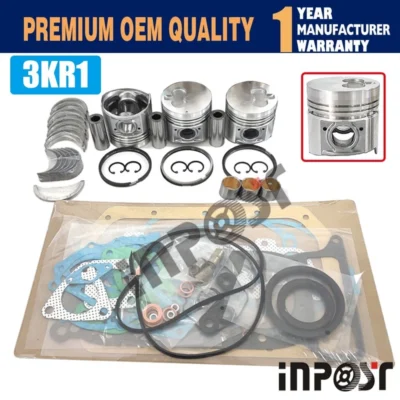 Home 22 3KR1 Overhaul Rebuild Kit For ISUZU Engine excavator loader digger repair parts