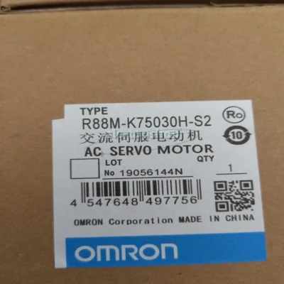 Home 14 R88M-K75030H-S2 New Sealed Omron Servo Motor R88MK75030HS2 R88M-K75030H-S2