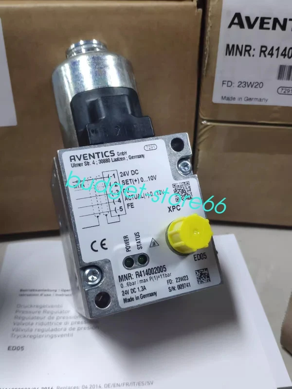 AVENTICS ED05 Proportional Valve R414002005 Pressure Regulating Valve
