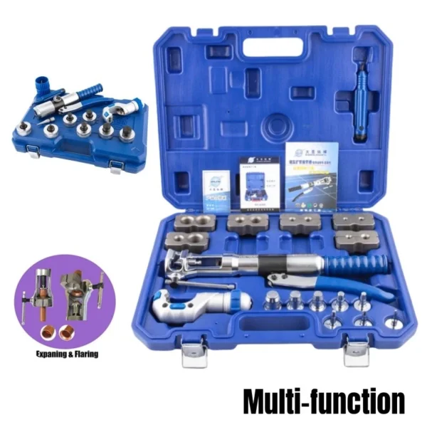Hydraulic Flaring Swaging Tool HVAC Copper TubeExtrusion Pipe Expander Fuel Line