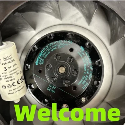 New R2E225-AX52-20 cooling fan Fast shipping via FedEx or DHL