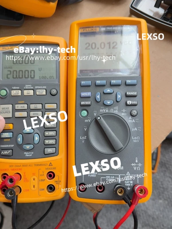 Fluke 289 True RMS Multimeter W/ Leads FLUKE 289 / good test/ stock/lhy