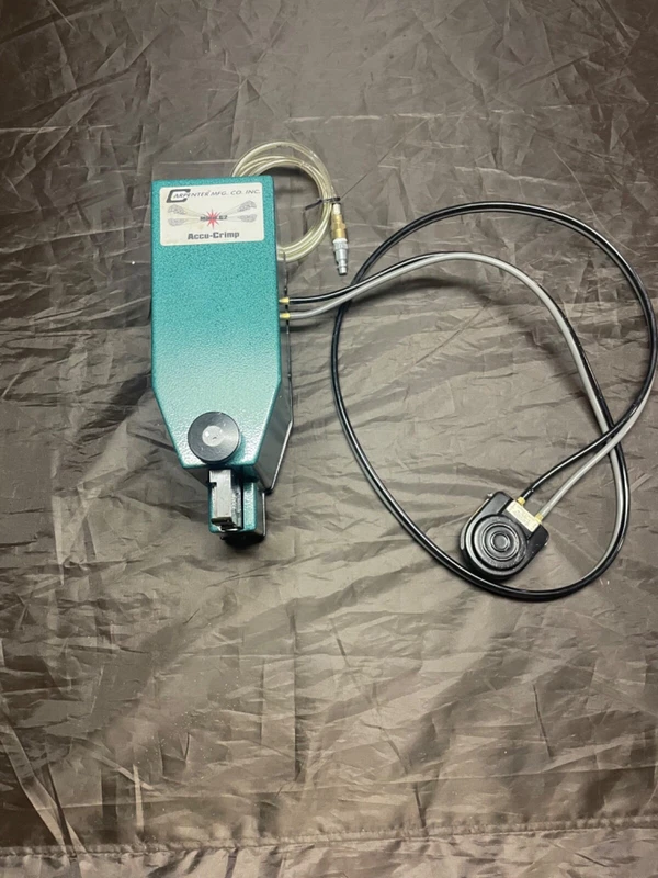 Carpenter Accu-Crimp 62 ~ Portable Bench Top Pneumatic Terminal Crimper