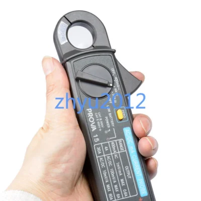 100% Test PROVA-15 DCAC MA Current Probe Clamp Meter Tester NewKd