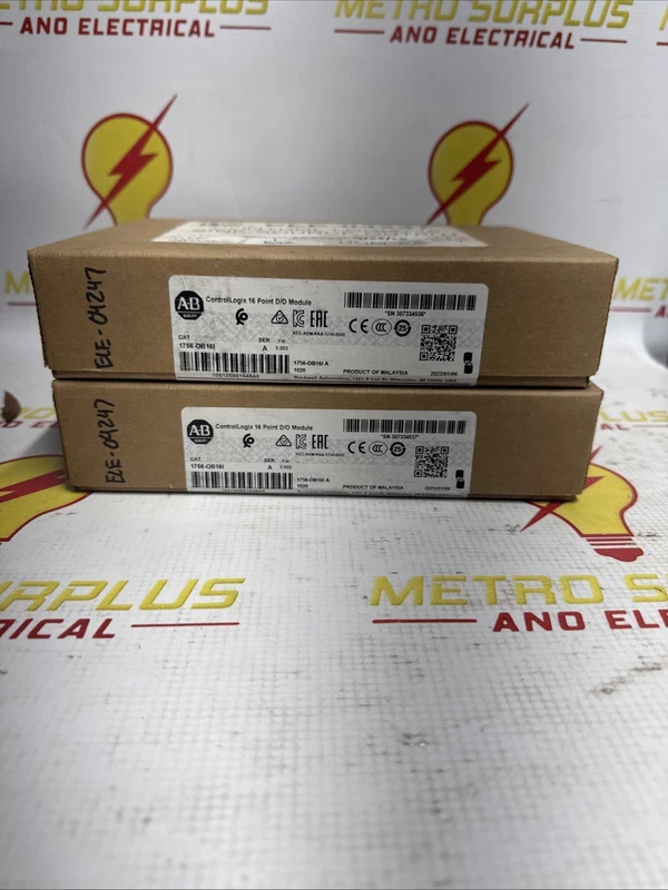 Allen Bradley 1756-OB16I PLC Module Controllogix 16 Pt D/O Factory Sealed