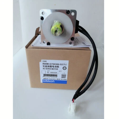 Omron R88M-G75030H-S2 Servo Motor New One Expedited Shipping R88MG75030HS2