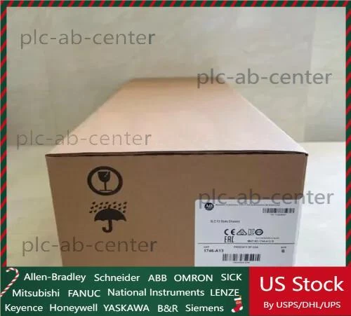 AB 1746-A13 SER B SLC 500 13 Slots PLC Chassis Rack 1746A13 New Sealed