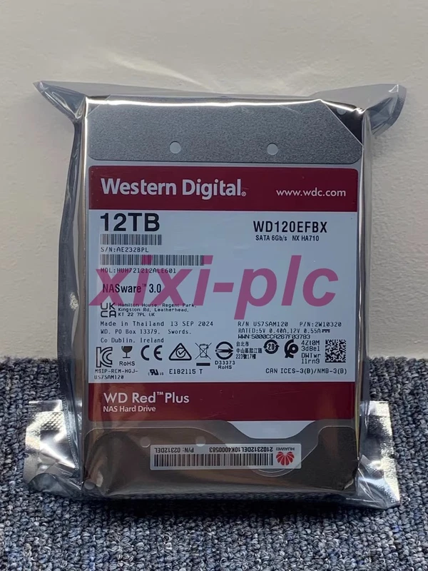 NEW WD120EFBX 12T NAS storage red drive DHL shippingUPS