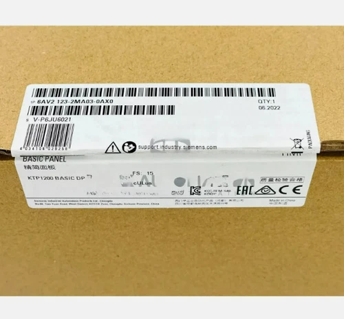 6AV2 123-2MA03-0AX0 New Siemens KTP1200 PLC MODULE 6AV2123-2MA03-0AX0