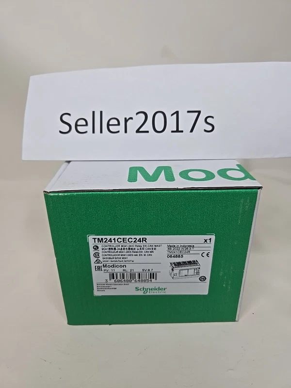 NEW Schneider TM241CEC24R PLC programmable controller ship same day
