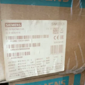 SIEMENS 1FL6062-1AC61-0AH1 Servo Motor, New Original