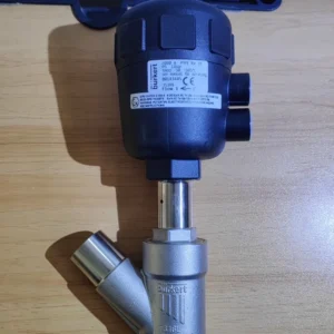 burkert 2000 A 25.0 PTFE VA29 PS 11bar 00143445 Angle Seat Valve, New Original