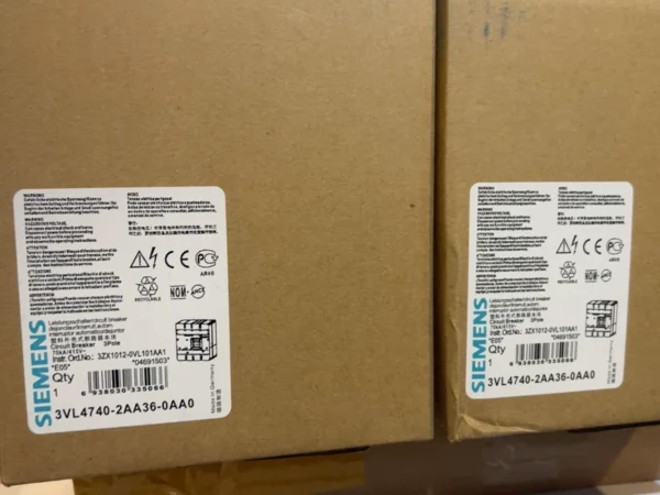 SIEMENS 3VL4740-2AA36-0AA0 Circuit Breaker, New Original