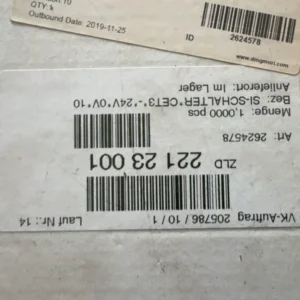 EUCHNER CET3-AR-CRA-CH-50F-SG-C2369-112843 Safety Door Lock, New Original