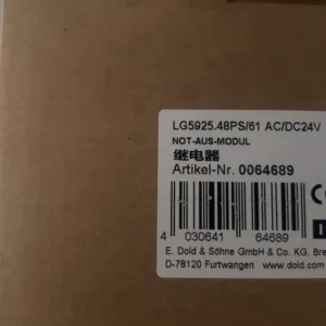 DOLD LG5925.48PS/61 0064689 Relay, New Original