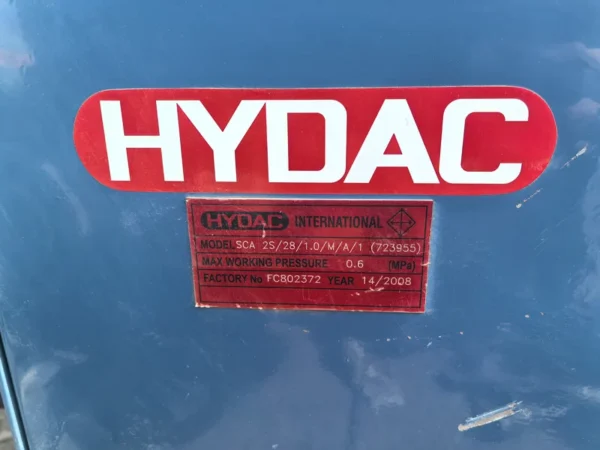 HYDAC SCA 2S/28/1.0/M/A/1 Hydraulic Oil Radiator, New Original